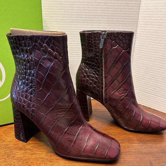 Sam Edelmam Codie Square Toe bootie / shoes US Size 7 1/2 M - Picture 6 of 16